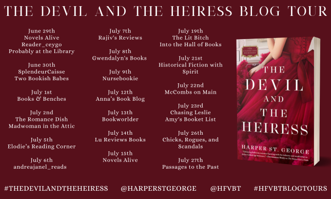 The Devil and the Heiress_Blog Tour Banner